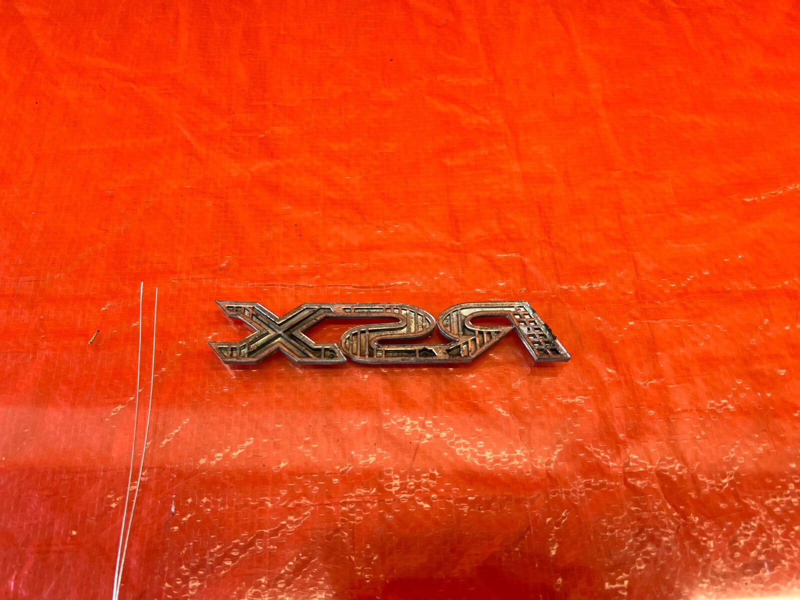 02 06 ACURA RSX   TRUNK BADGE EMBLEM INSIGNIA ORNAMENT   " RSX " LOGO   OEM #1407