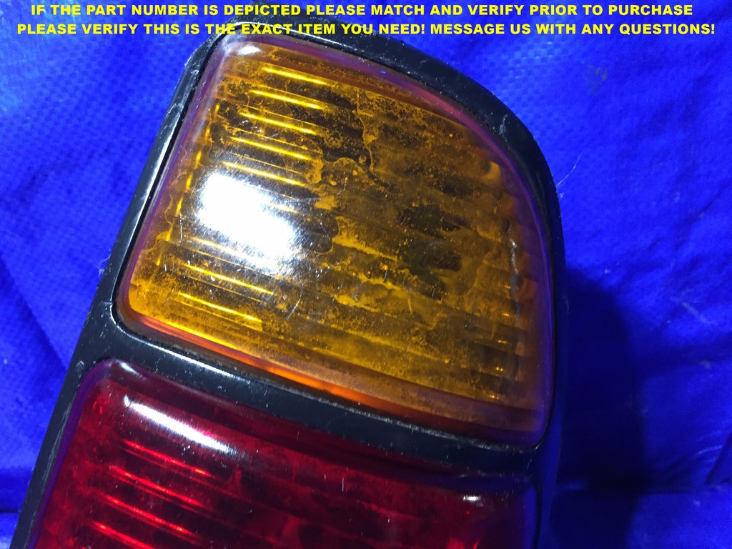 OEM 2000 2001 2002 2003 2004 TOYOTA TUNDA PASSENGER RIGHT TAIL LIGHT DAMAGE1