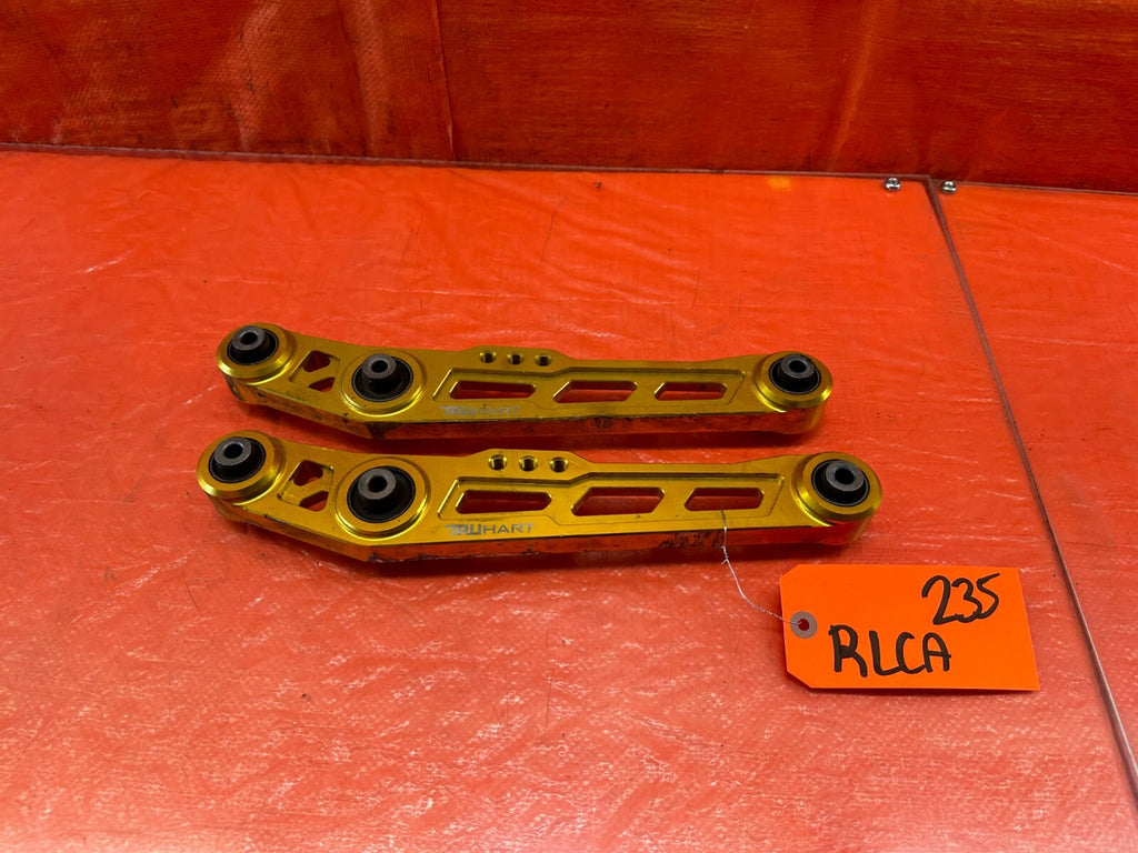 92 94 HONDA CIVIC   TRUHART REAR LOWER CONTROL ARMS   LEFT & RIGHT   GOLD   #2350
