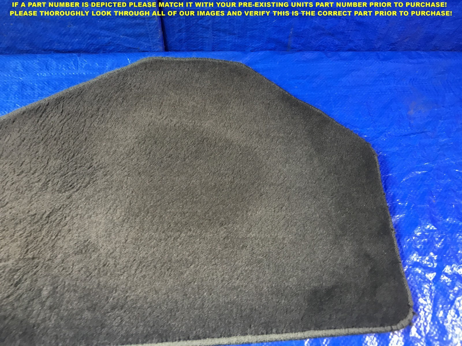 OEM 2000 2001 00 01 HONDA S2000 PASSENGER RIGHT FLOOR MAT R RH1