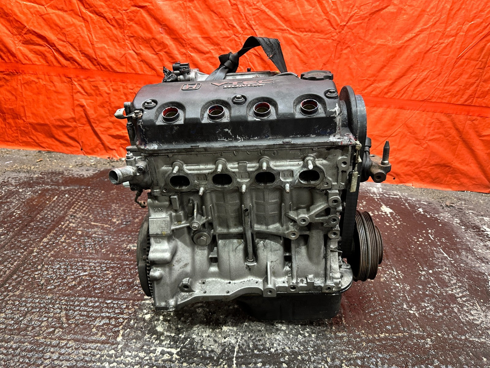 92 95 HONDA CIVIC EX 1.6L D16Z6 SOHC VTEC ENGINE MOTOR LONG BLOCK OEM FACTORY7