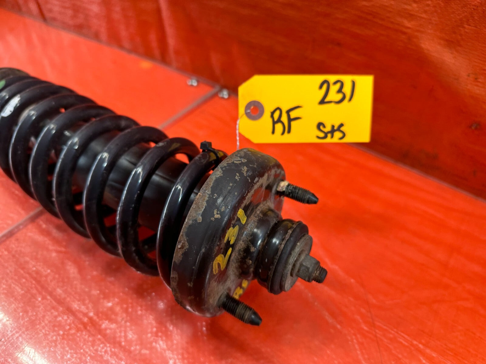 96 00 HONDA CIVIC   RIGHT FRONT   SHOCK AND SPRING SUSPENSION STRUT   OEM #2313