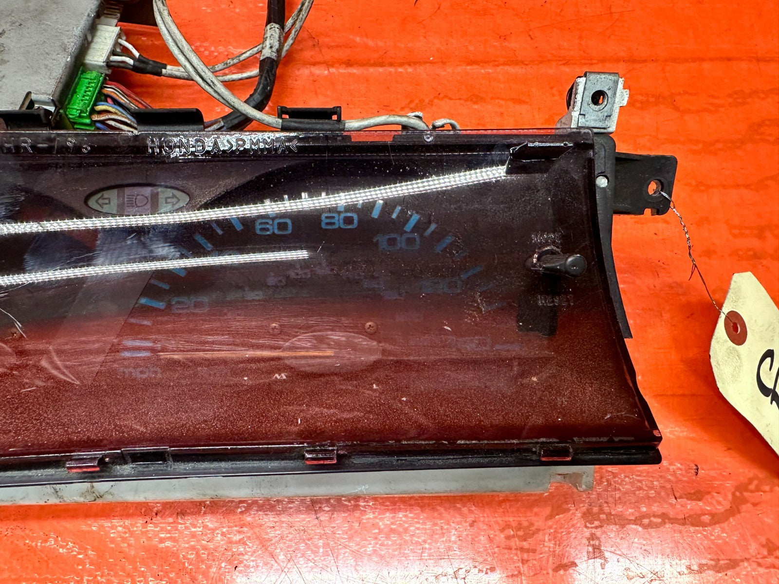 92 96 HONDA PRELUDE DIGITAL GAUGE SPEEDO CLUSTER OEM #332 78101 SS. A3005