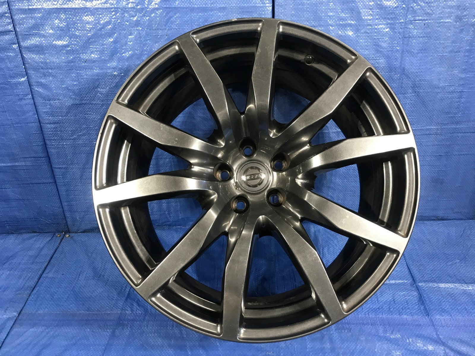 OEM 2014 14 NISSAN GT R SKYLINE REAR WHEEL RIM 20 X 10.5 +25 5X114.30