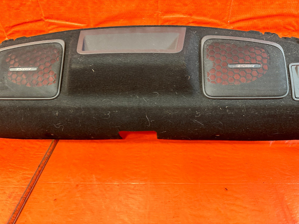 08 15 INFINITI G37 & Q60   2D COUPE   REAR UPPER TRUNK TRIM / SPEAKER COVER TRAY4