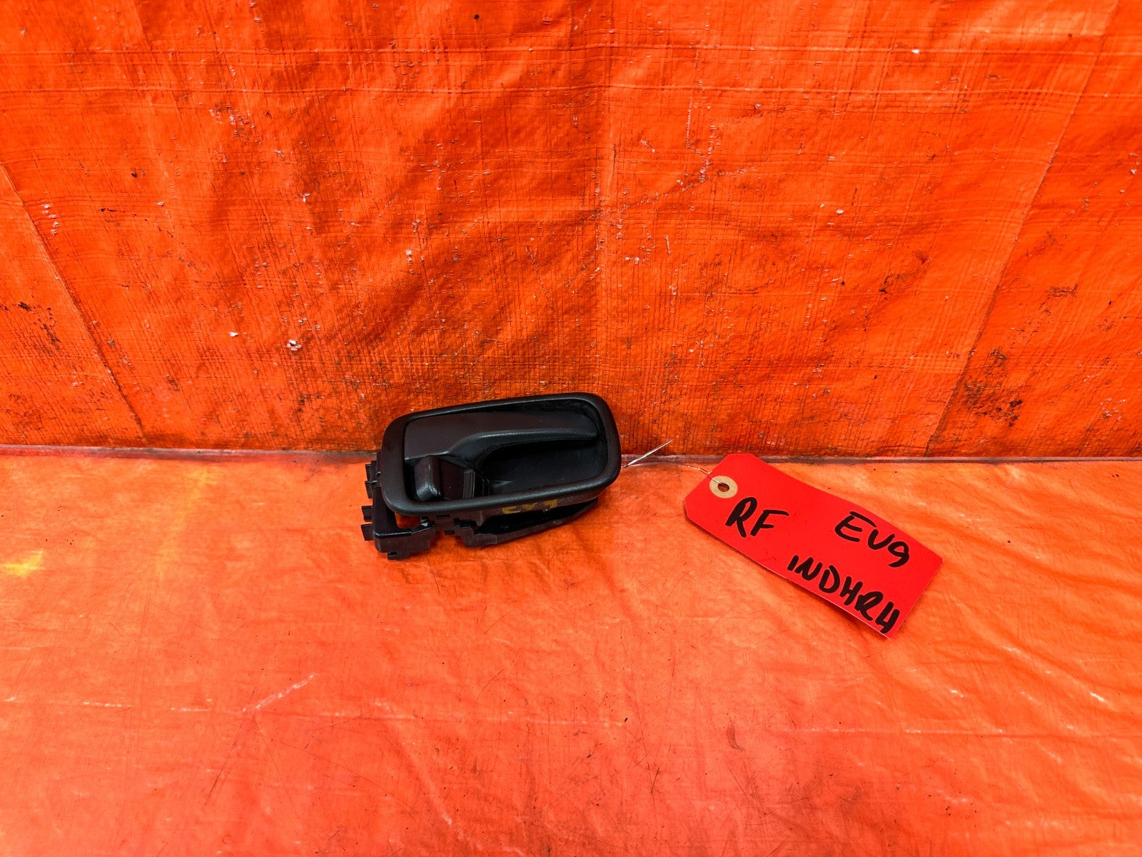 03 05 LANCER EVOLUTION EVO VIII IX 8 9   RIGHT FRONT INTERIOR DOOR HANDLE OEM0