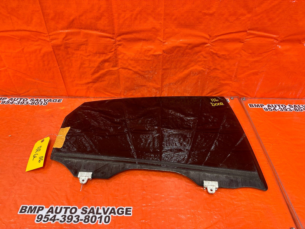 2010 10 INFINITI FX35   PASSENGER RIGHT REAR DOOR GLASS WINDOW   OEM #1160