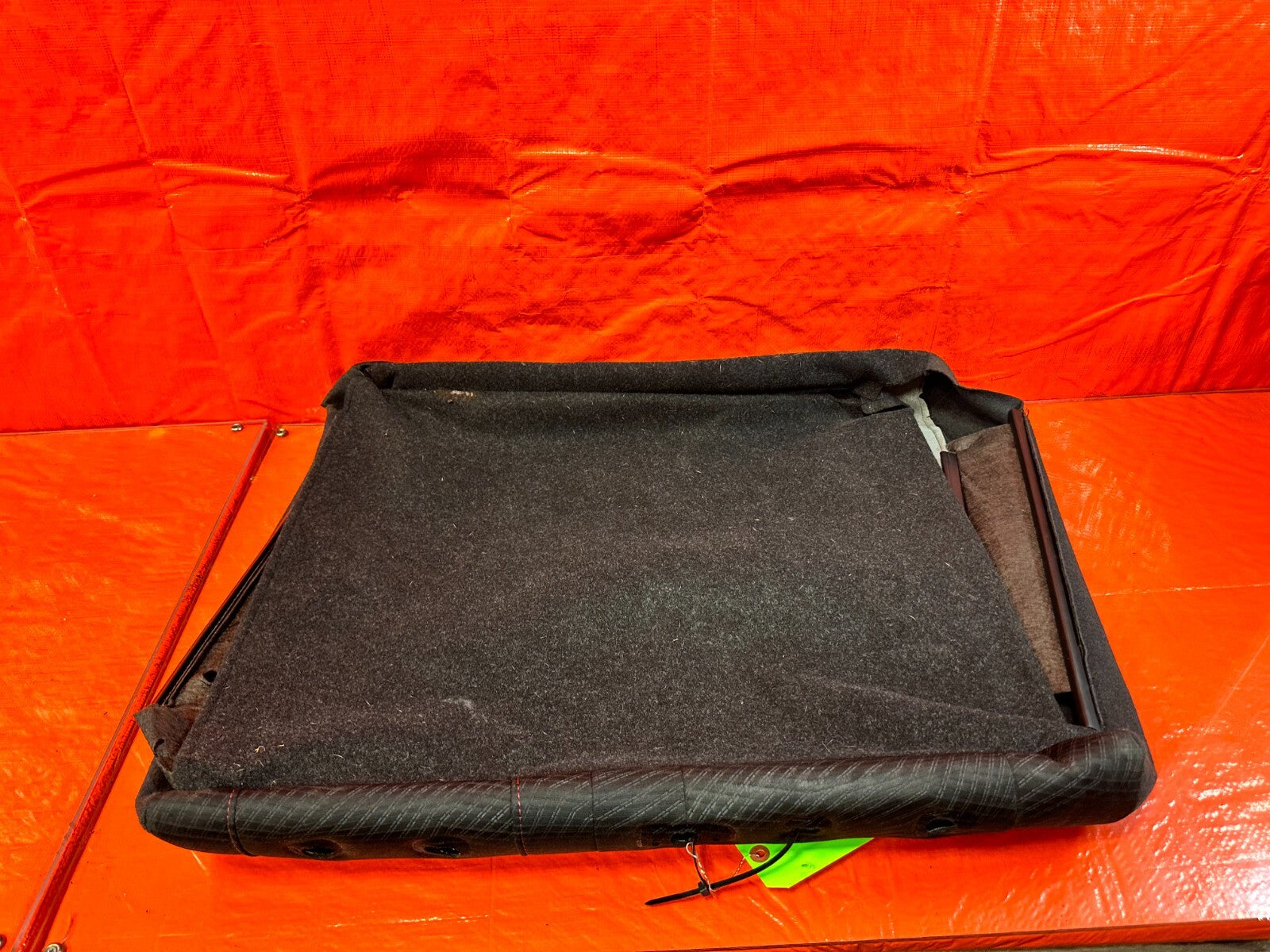 12 13 HONDA CIVIC SI 2D COUPE DRIVER LEFT REAR UPPER SEAT SKIN CLOTH FABRIC OEM13