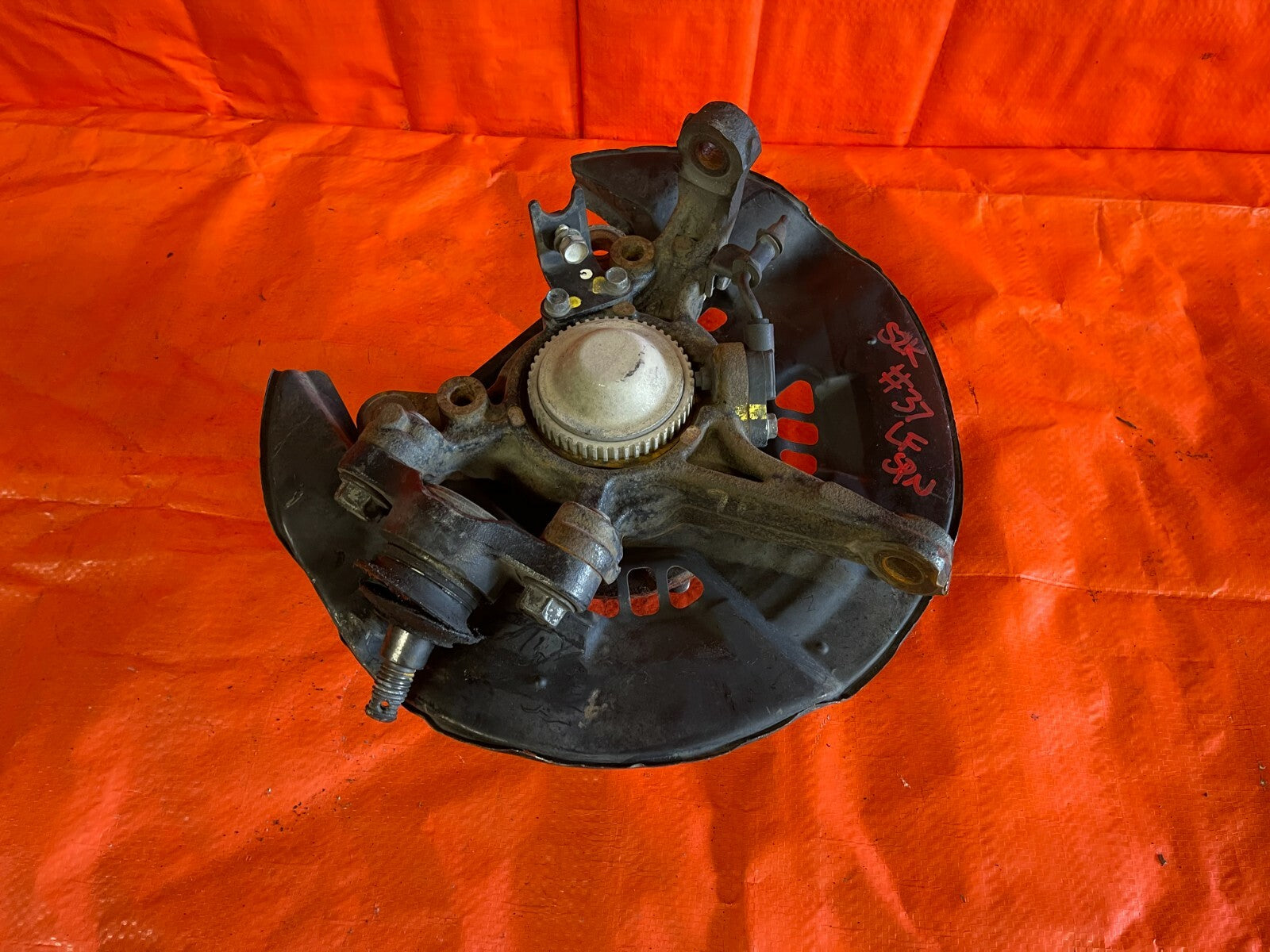 00 09 HONDA S2000 AP1 AP2   DRIVER LEFT FRONT SPINDLE KNUCKLE HUB   OEM FACTORY5