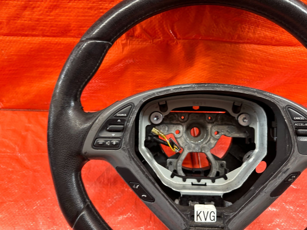 08 15 INFINITI G37 & Q60    2D COUPE  STEERING WHEEL   WEAR READ DESC   OEM #2077