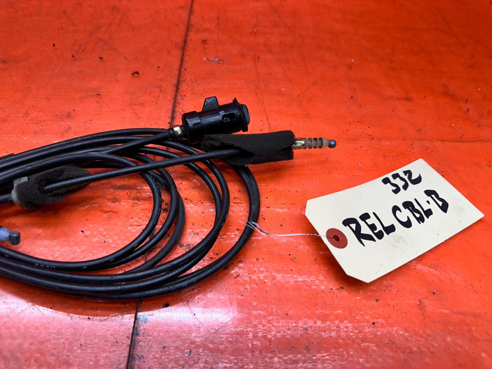 92 96 HONDA PRELUDE FUEL DOOR TRUNK PULL CABLES OEM #3324