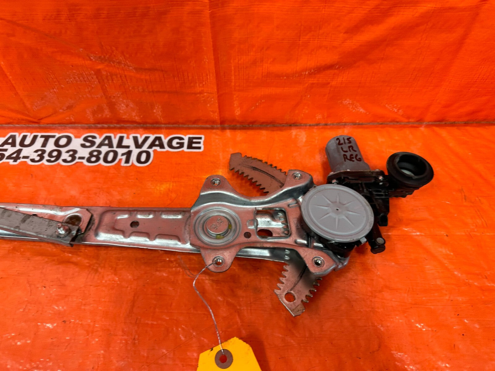 14 20 INFINITI Q50   DRIVER LEFT REAR   WINDOW REGULATOR W/ MOTOR   OEM #2152