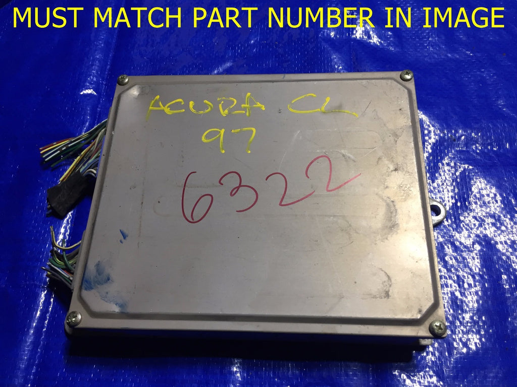 OEM 1997 ACURA CL ENGINE COMPUTER ECU ECM BRAIN EBX MODULE 37820 P8A A010