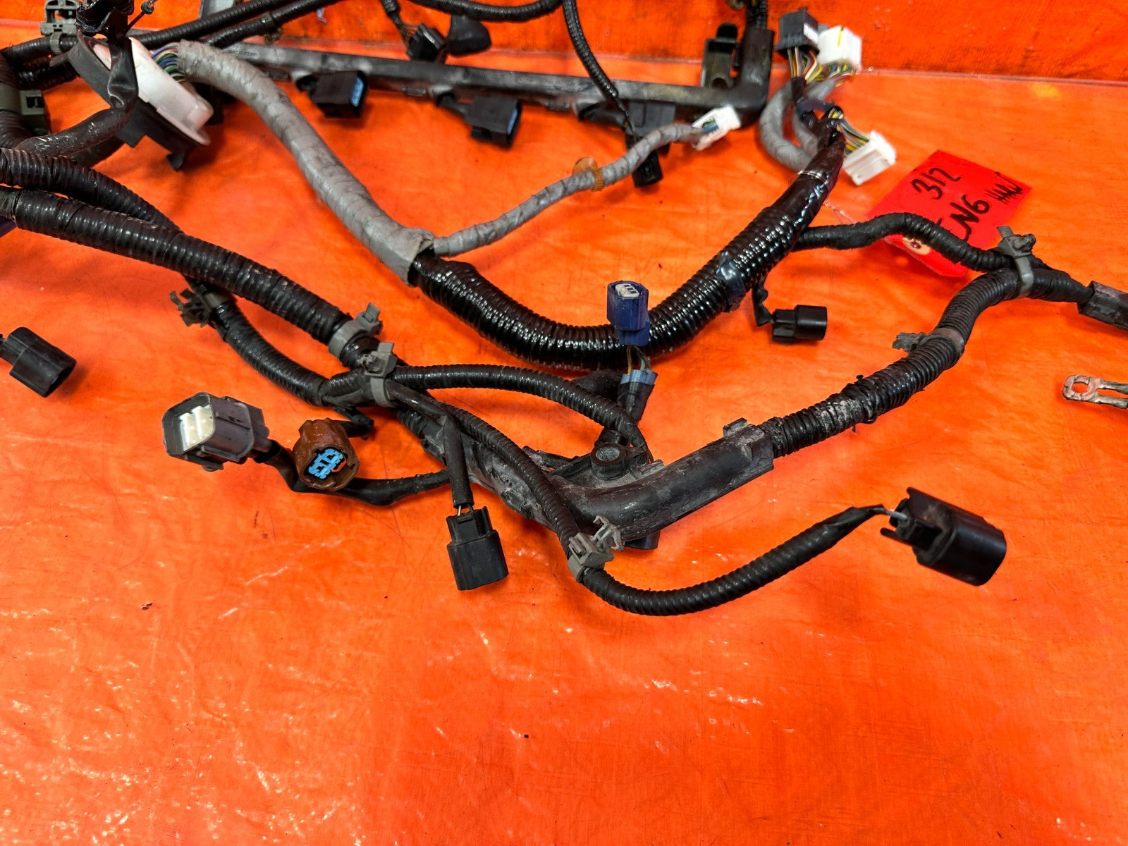 04 05 ACURA TSX   K24A2   AUTOMATIC   ENGINE MOTOR WIRE HARNESS WIRING LOOM #3124