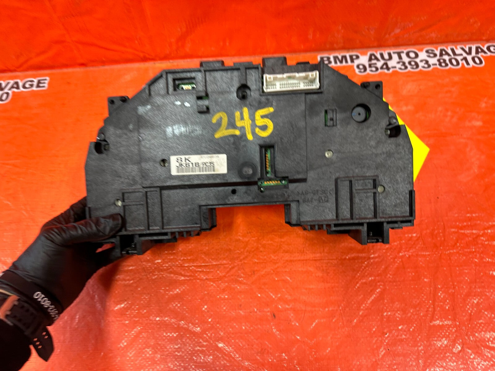 2008 INFINTI G37 COUPE S SPORT 6 SPEED MANUAL   INSTRUMENT GAUGE CLUSTER OEM 24512