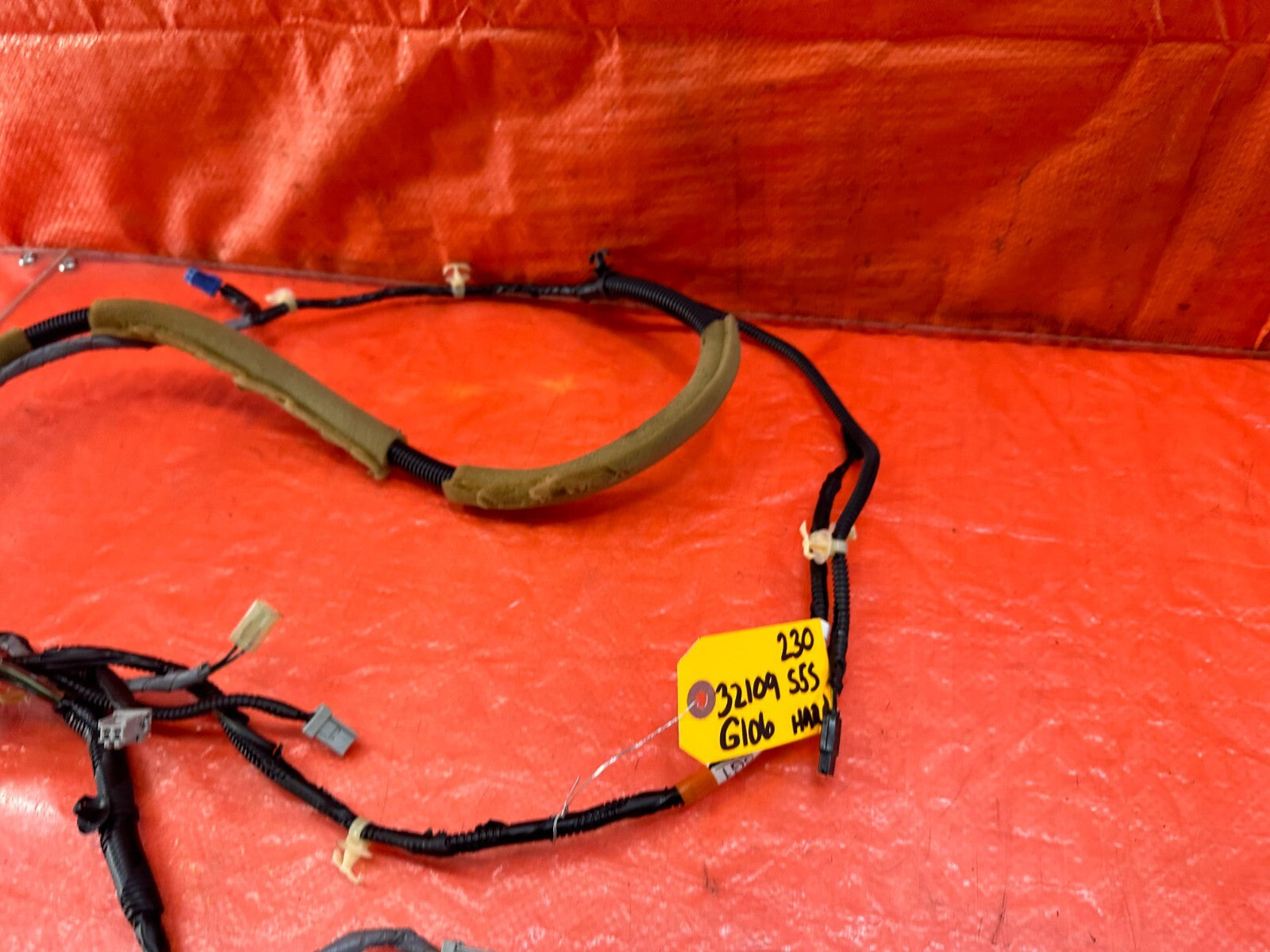 02 05 HONDA CIVIC SI EP3 HATCH TAIL GATE DECK LID REAR HATCH WIRE HARNESS #2303