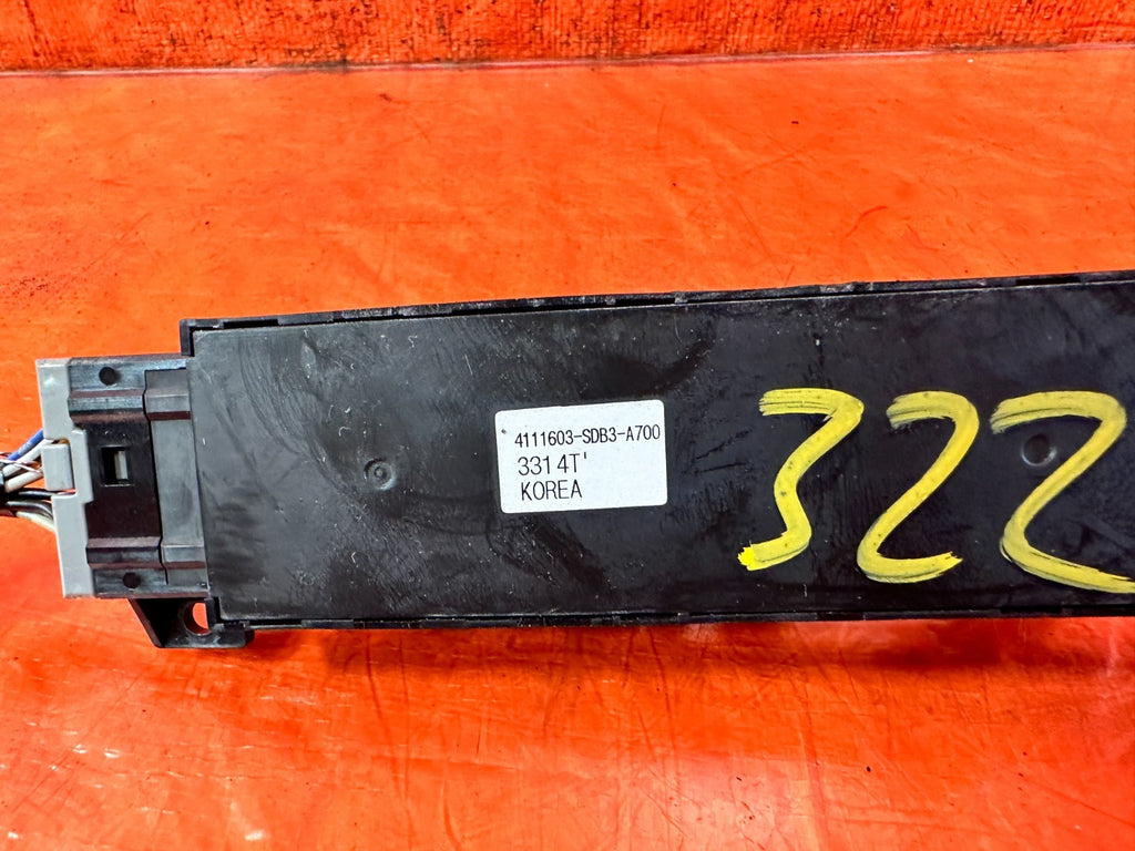 04 05 ACURA TSX   PASSENGER RIGHT SEAT ADJUSTMENT SWITCH   OEM FACTORY OE #3225