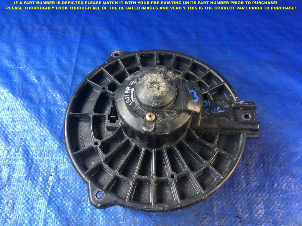 OEM 2001 2002 2003 2004 2005 HONDA CIVIC AC BLOWER MOTOR FAN    0