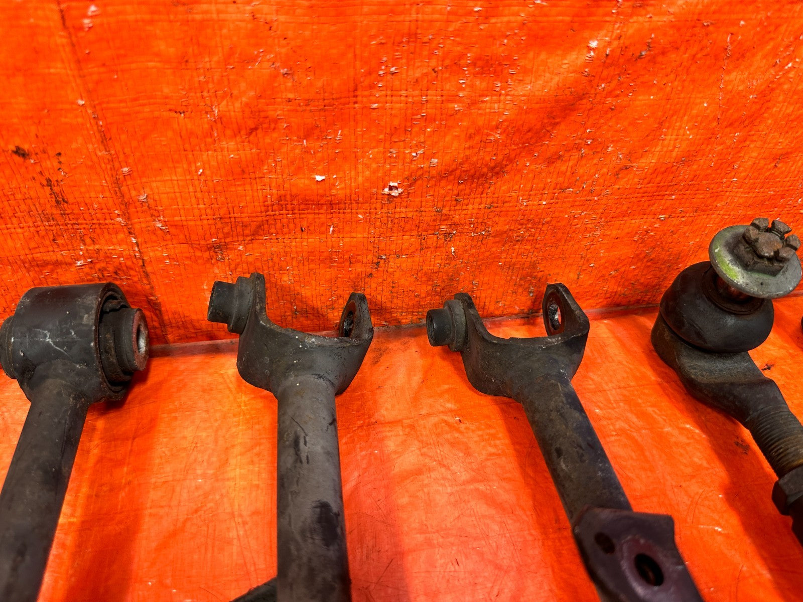 04 08 ACURA TSX LEFT AND RIGHT  REAR LOWER CONTROL ARM SET OF 10  ALL ARMS #3127
