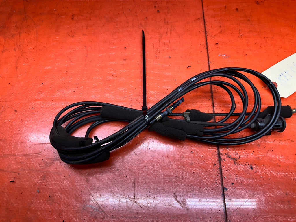 92 96 HONDA PRELUDE FUEL DOOR TRUNK PULL CABLES OEM #3326