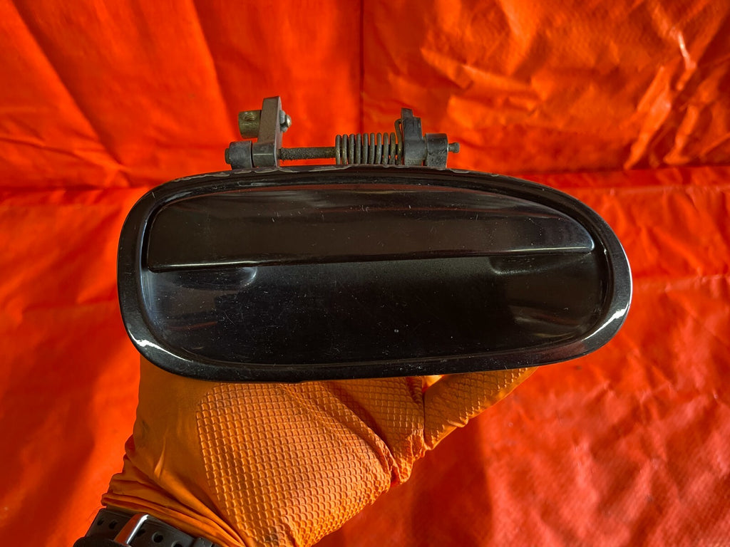 96 00 HONDA CIVIC   PASSENGER RIGHT REAR   EXTERIOR DOOR HANDLE   BLACK   OEM0
