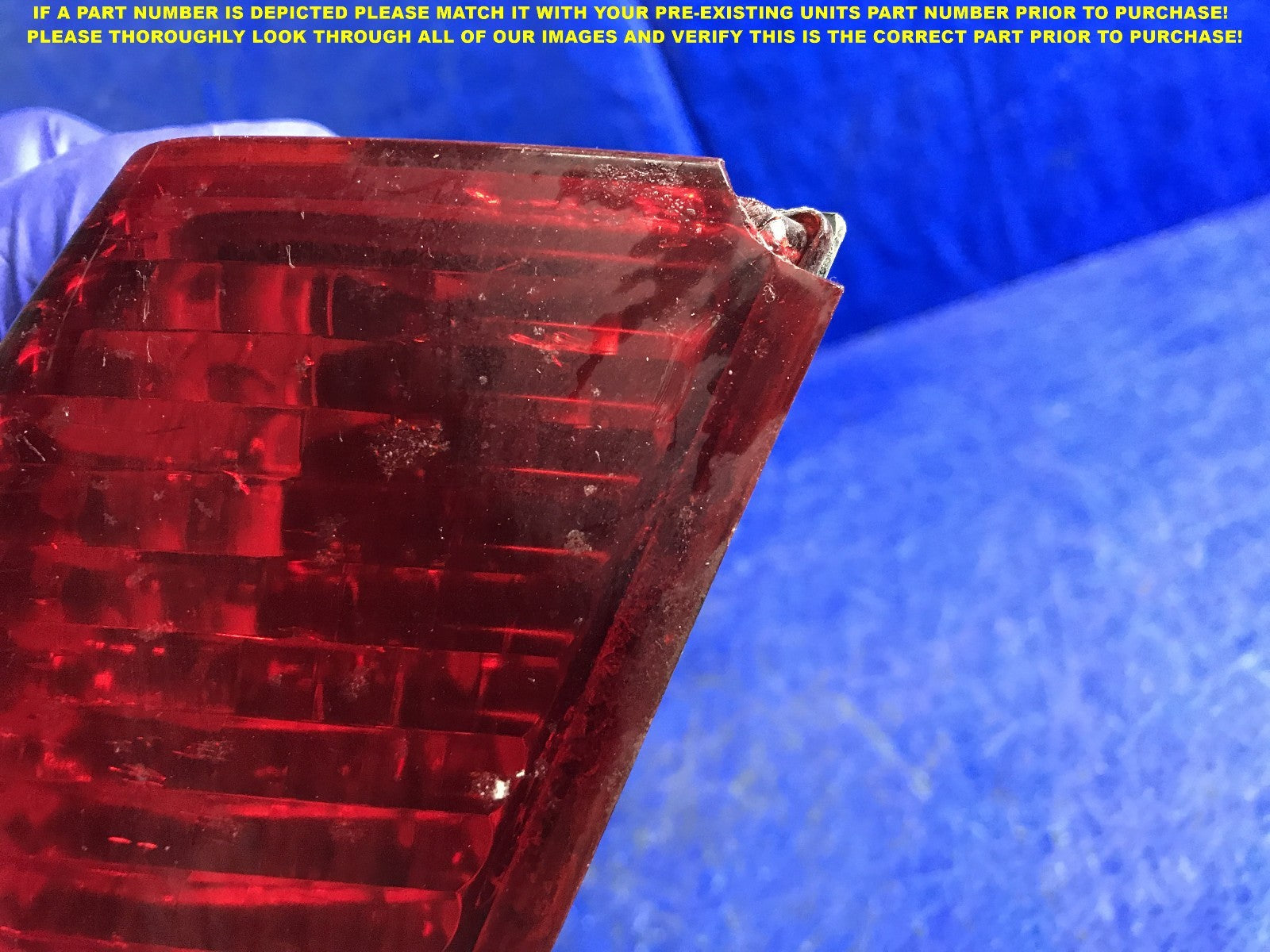 OEM 2003 2004 2005 HONDA ACCORD ALL RED SEDAN 4D DRIVER LEFT TAIL LIGHT L LH 4