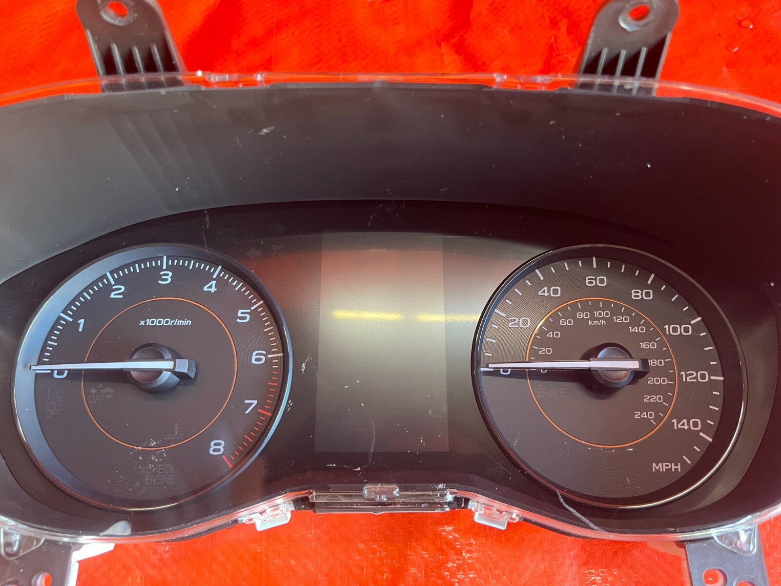 21 SUBARU CROSSTREK   INSTRUMENT GAUGE CLUSTER SPEEDOMETER   PREMIUM   4500 MILE4