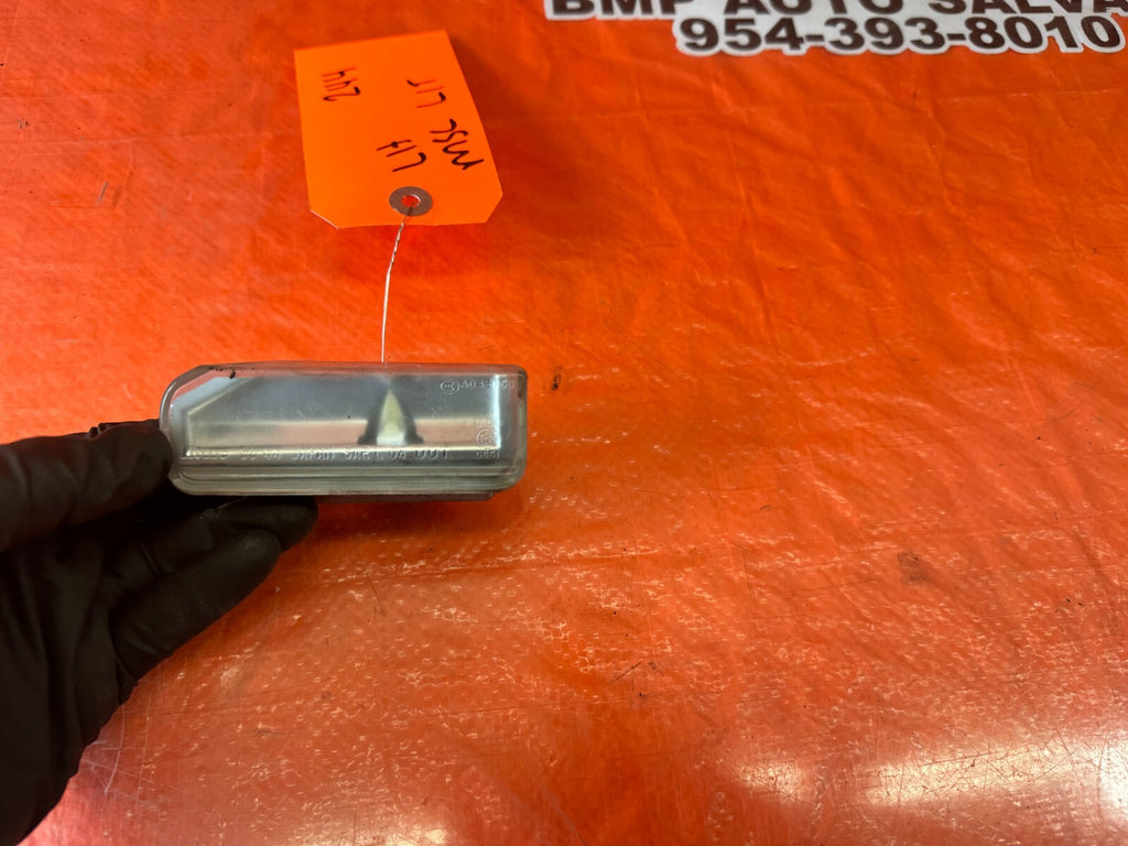 07 12 LEXUS ES350   DRIVER LEFT LICENSE PLATE LIGHT   OEM FACTORY #2444