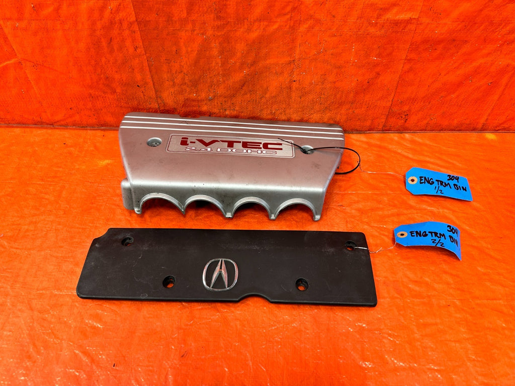 04 08 ACURA TSX   K24A2   INTAKE MANIFOLD COVER TRIM PLASTIC SHROUD   OEM #3040