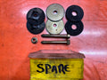 03-08 NISSAN 350Z 3.5L VQ35DE REAR DIFFERENTIAL MOUNT BOLTS HARDWARE OEM #3460