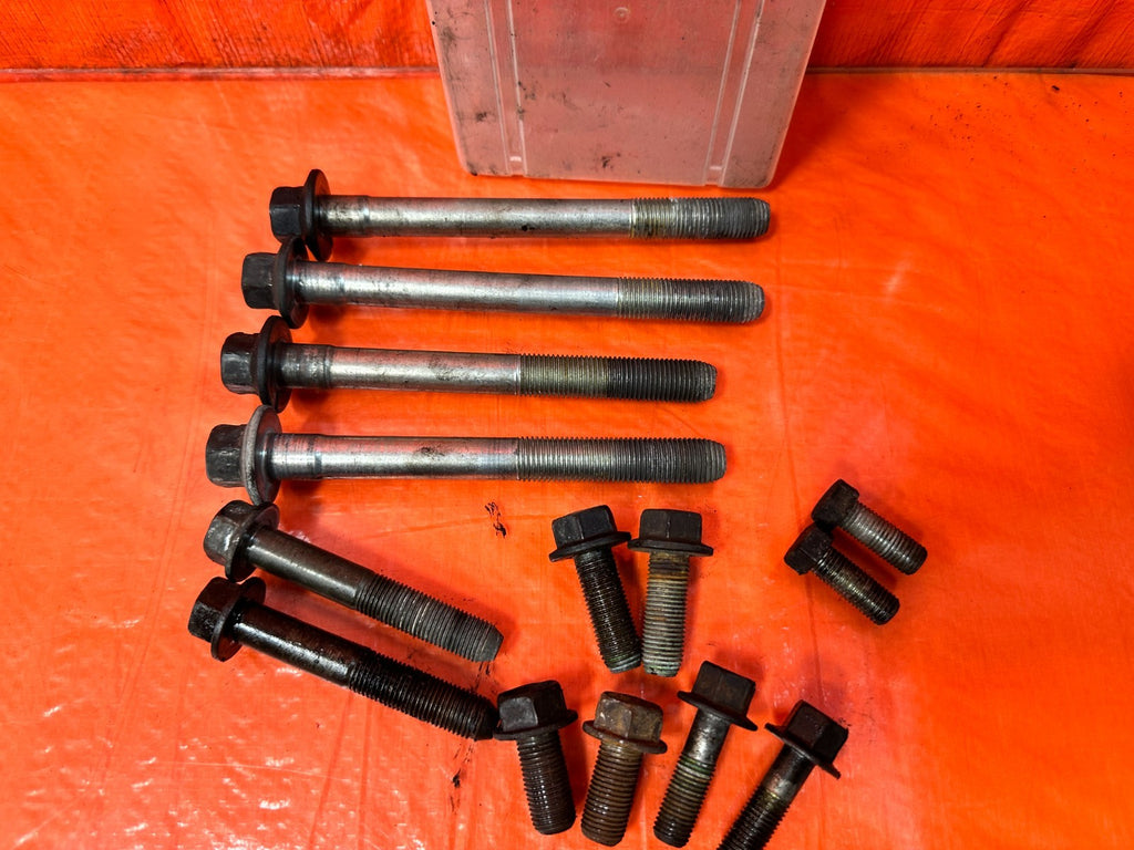 04 08 ACURA TSX   FRONT CROSSMEMBER SUBFRAME SUB FRAME BOLTS HARDWARE   OEM #3221