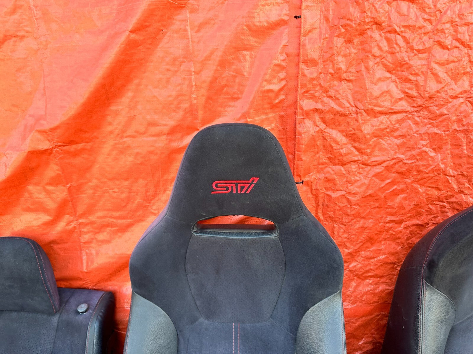 08 14 SUBARU IMPREZA WRX & STI WAGON   FRONT AND REAR SEATS & DOOR PANELS OEM15