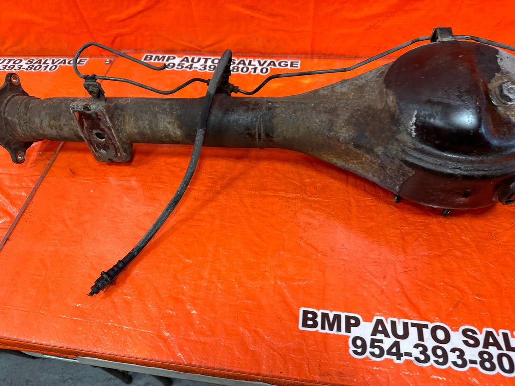 95 04 TOYOTA TACOMA   4 CYLINDER   NON ABS   BARE AXLE HOUSING ASSEMBLY OEM #2499