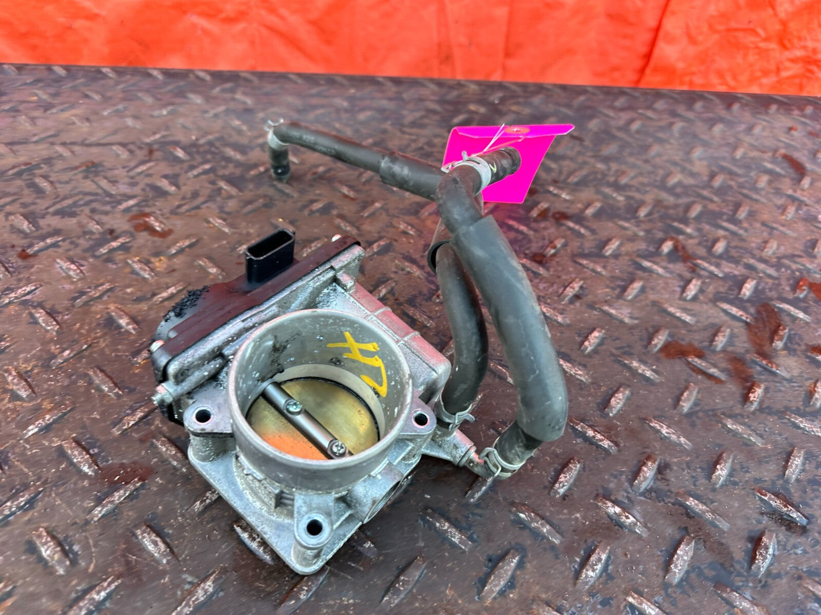 08 15 INFINITI G37 Q60   VQ37 VQ37VHR   DRIVER LEFT THROTTLE BODY OEM 2792