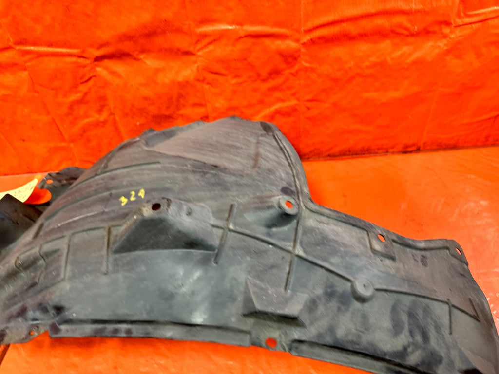 08 15 INFINITI G37 Q60 RIGHT PASSENGER FRONT FENDER REAR SPLASH SHIELD #3294