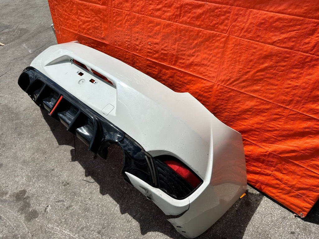 17 20 INFINITI Q60   REAR BUMPER COVER  W/ ALL INSERTS   U WILL LOOK AT PICS OEM12