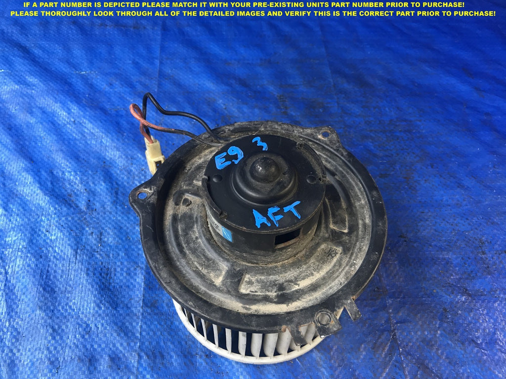 AFTERMARKET 1992 1993 1994 1995 HONDA CIVIC AC BLOWER MOTOR FAN   0