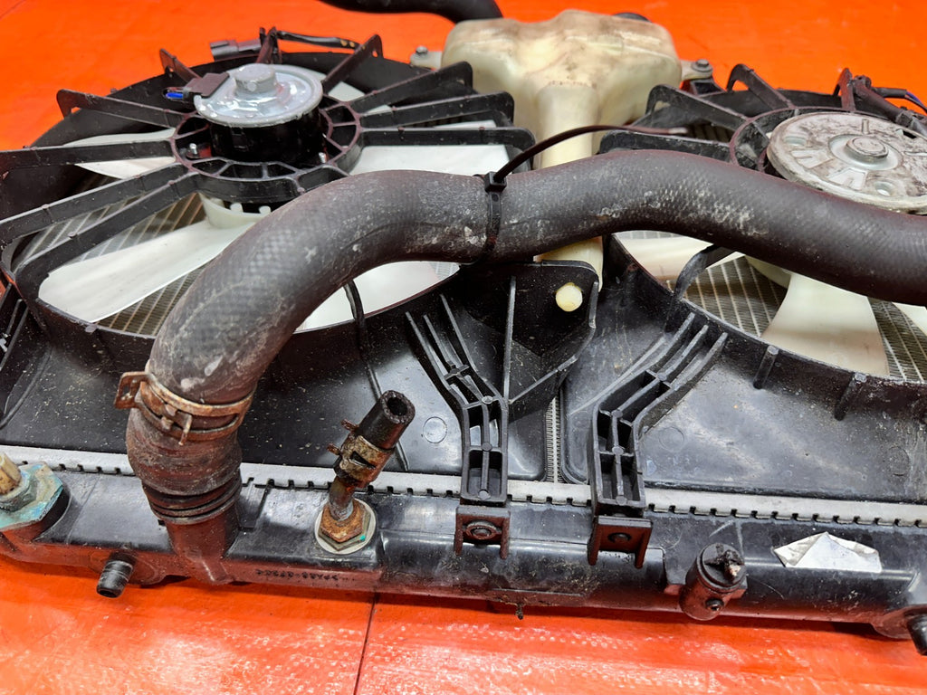 04 08 ACURA TSX 2.4L RADIATOR FANS HOSES OVERFLOW THERMOSTAT OEM #3306