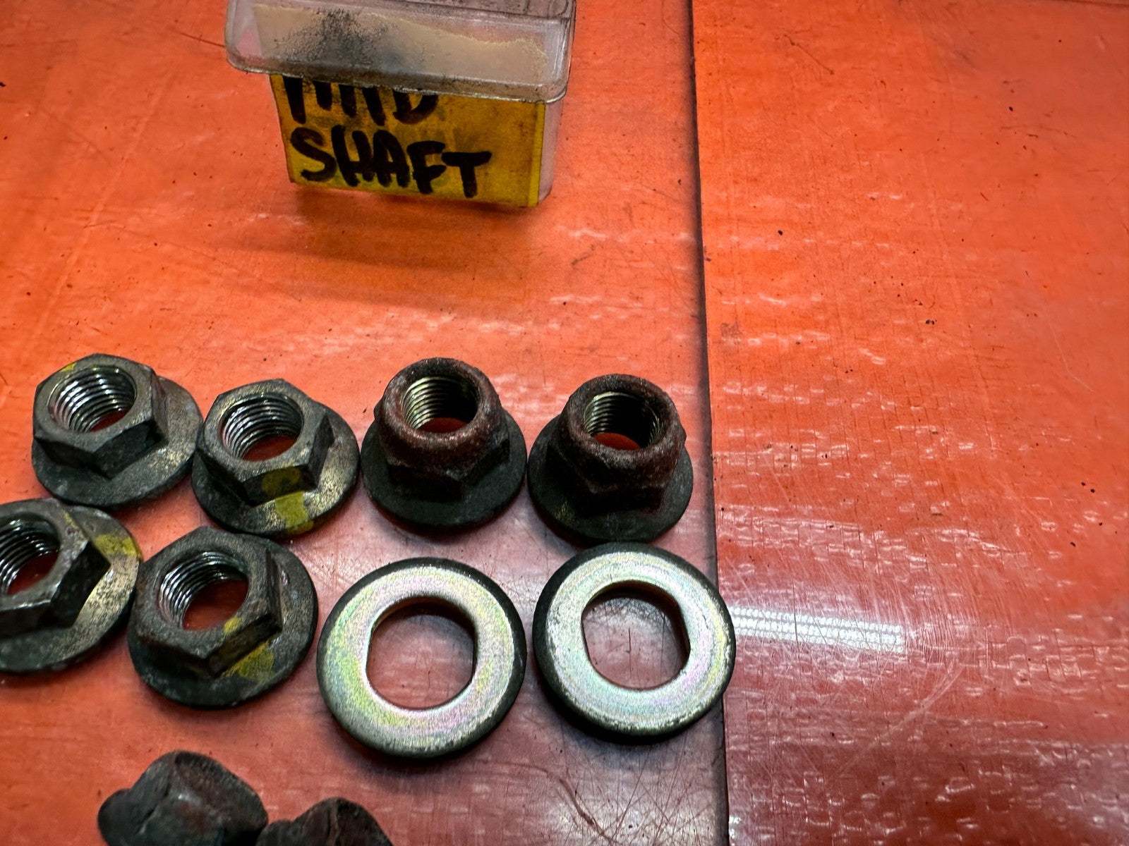 00 03 HONDA S2000 AP1 2.0L F20C DIFFERENTIAL MOUNTING BOLTS OEM #3378