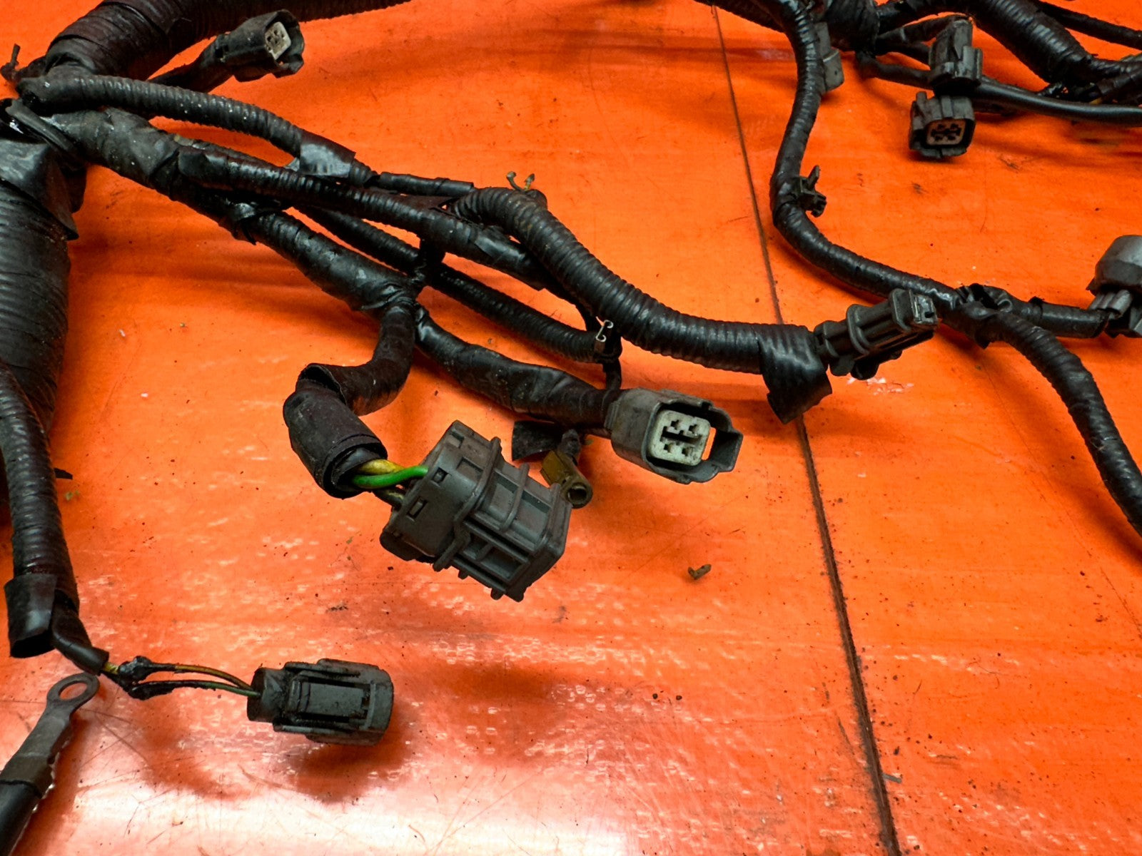 1996 HONDA PRELUDE H22A MT MANUAL ENGINE WIRE HARNESS OEM #33215
