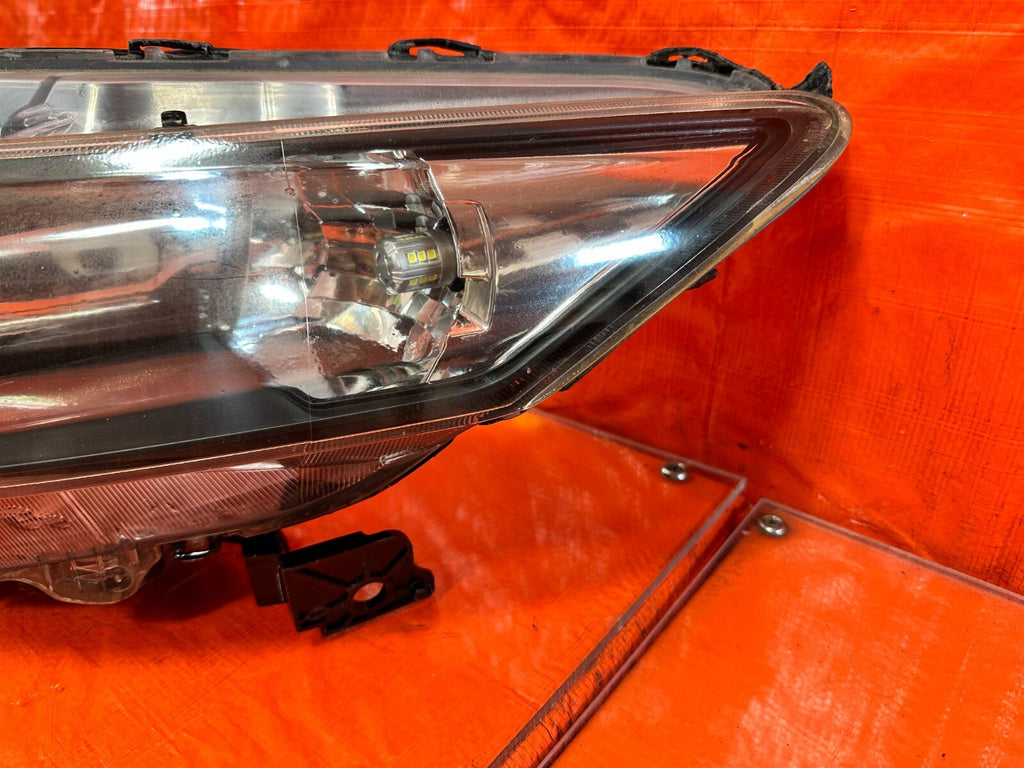 09 14 ACURA TSX   JDM MODEL BLACK HOUGING HEADLIGHT HEADLAMPS   W/ BALLASTS OEM9
