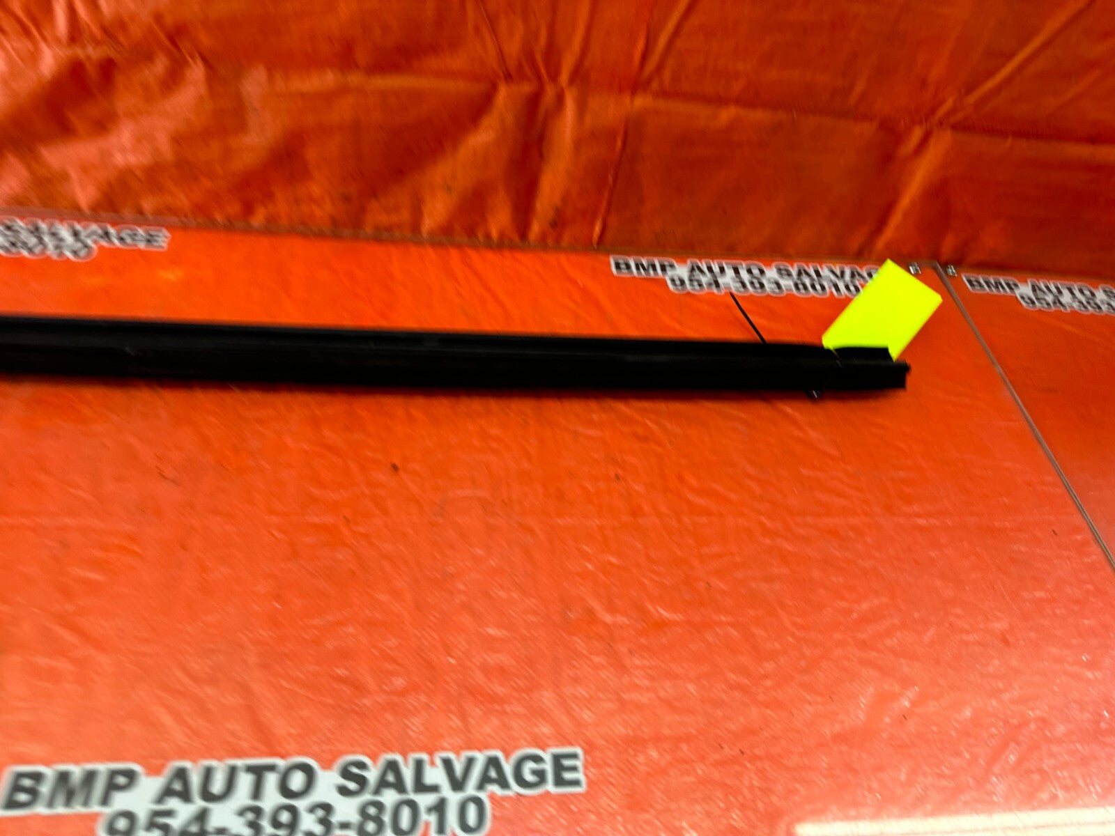 08 15 INFINITI G37 Q60   LEFT & RIGHT   DOOR PANEL INTERIOR GLASS TRIM   OEM 2457