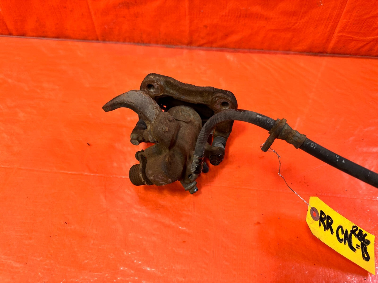 06 11 HONDA CIVIC SI   PASSENGER RIGHT REAR   BRAKE CALIPER   OEM FACTORY #286 14