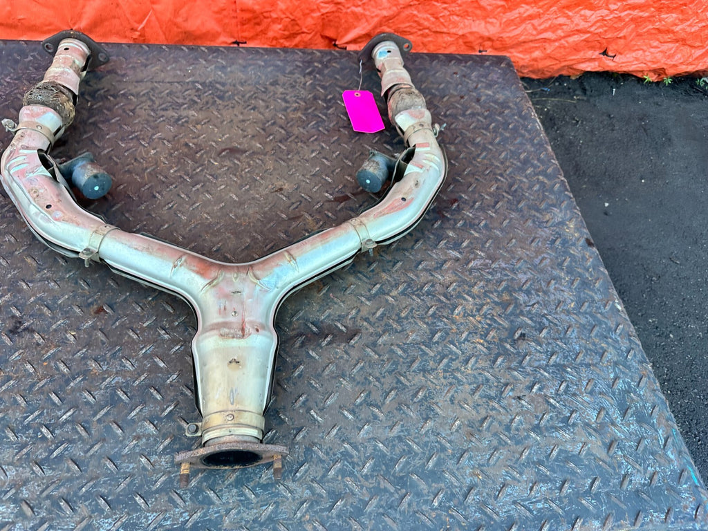 08 15 INFINITI G37 COUPE & CONVERTIBLE S   EXHAUST Y PIPE MID PIPE   OEM #27811