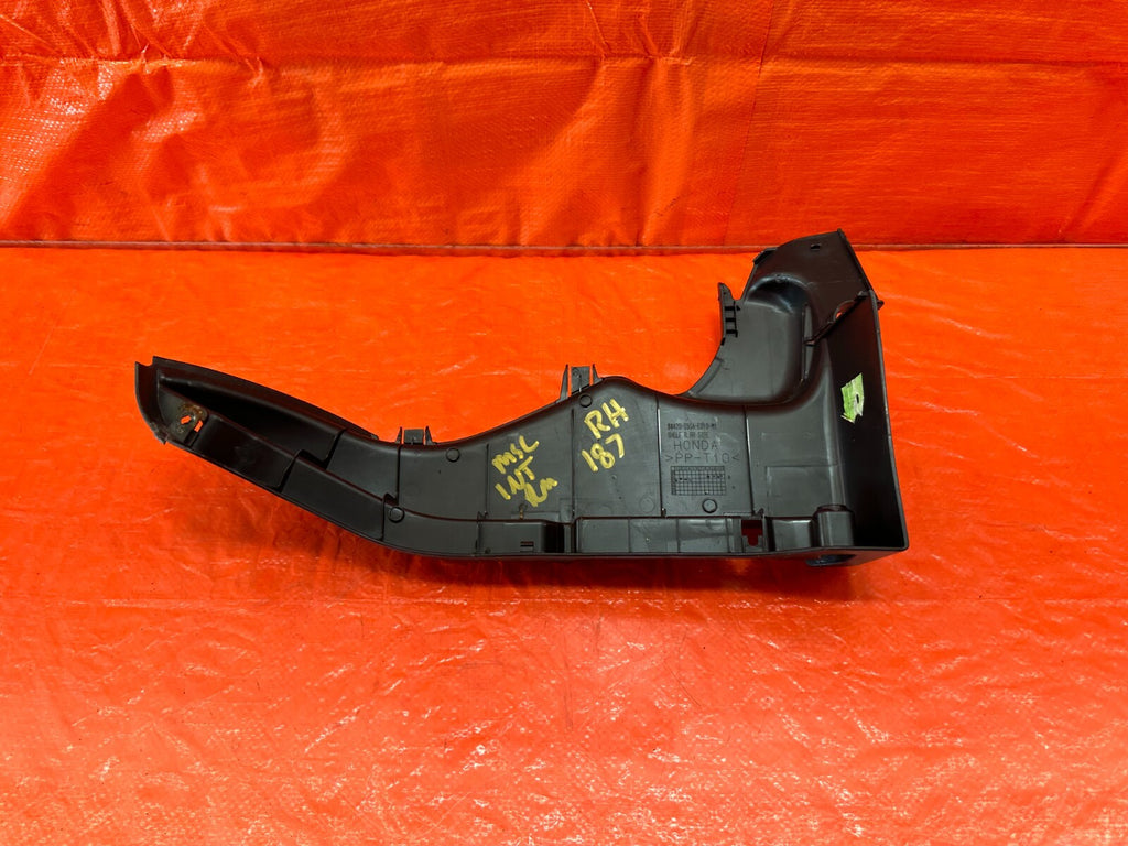 02 05 HONDA CIVIC SI EP3 HATCHBACK   PRIVACY COVER TRIM PLASTIC   RIGHT OEM #1879