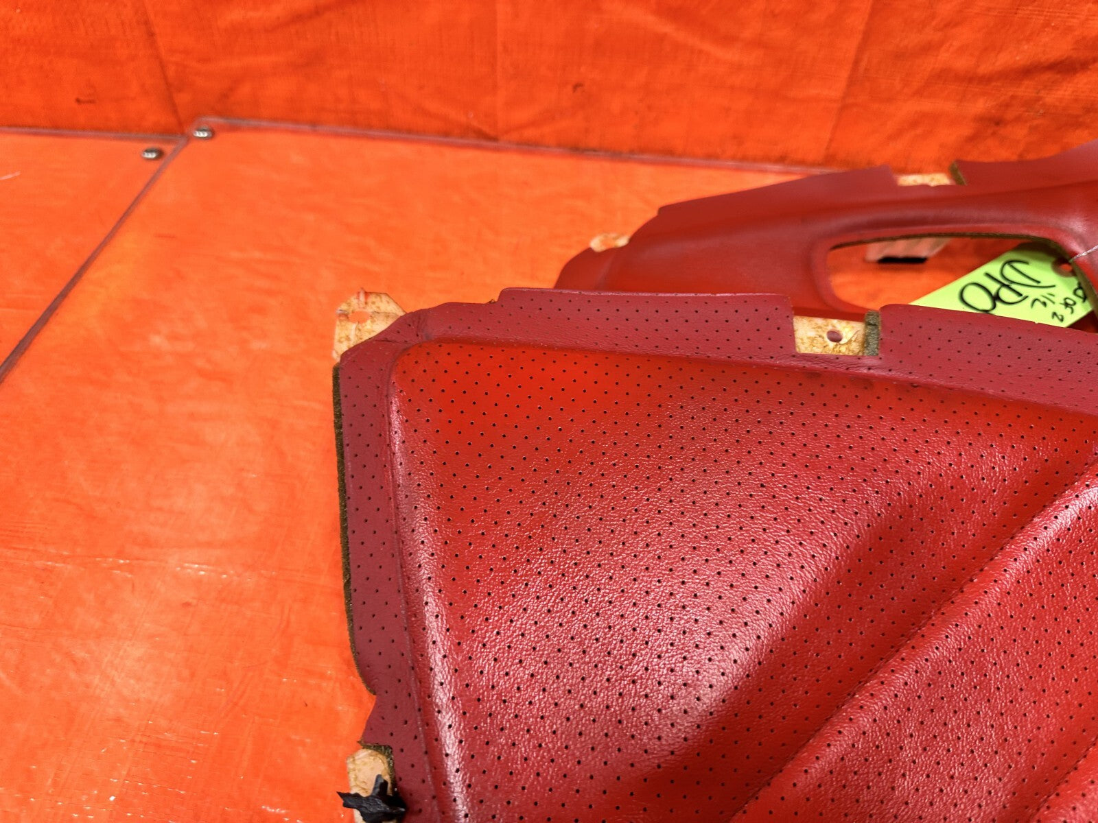 00 03 HONDA S2000 LEFT AND RIGHT ALL RED DOOR PANEL INSERTS INSERT TRIM OEM 2904