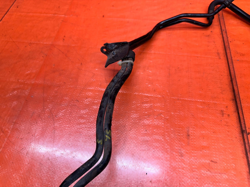 14-15 INFINITI Q50 3.7L AWD VQ37VHR POWER STEERING FLUID COOLER COOLING LINES #36