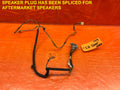90 93 ACURA INTEGRA 2D RS   DRIVER LEFT DOOR / SPEAKER HARNESS   OEM #1540