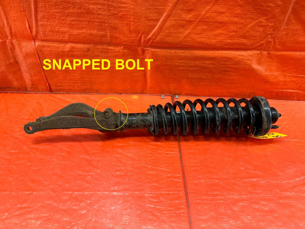 96 00 HONDA CIVIC   RIGHT FRONT   SHOCK AND SPRING SUSPENSION STRUT   OEM #2317