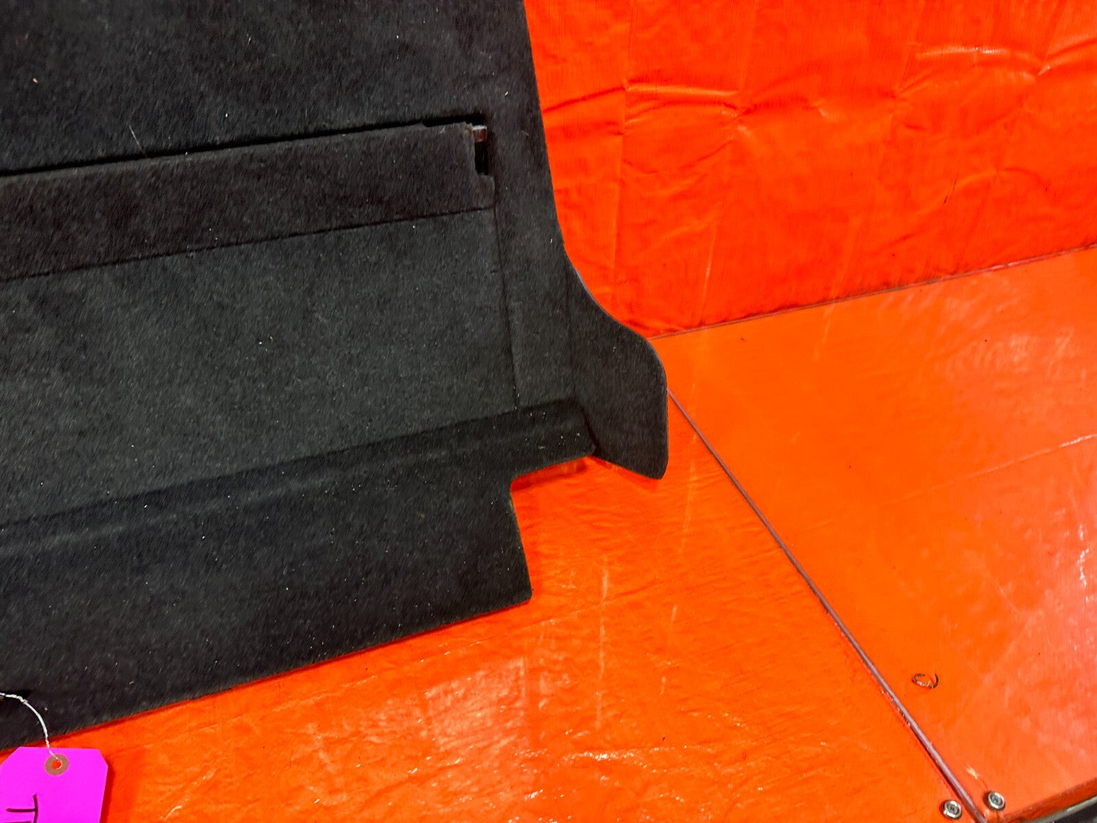 INFINITI G37 CONVERTIBLE CARGO LINER TRUNK MAT CARDBOARD FLAP LINING OEM #2784